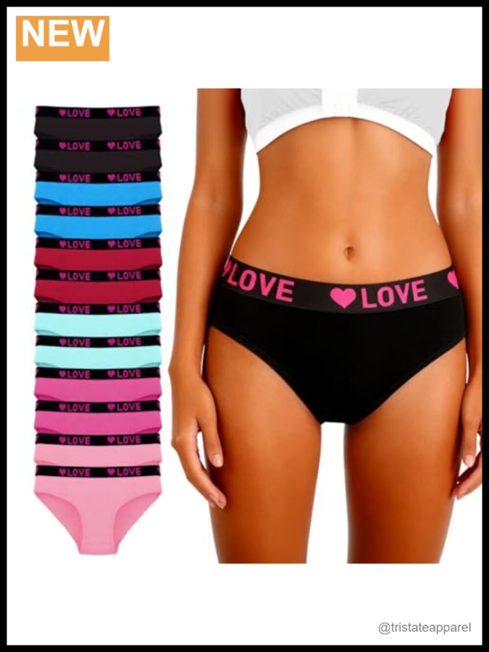 Women's Cotton Underwear Soft Breathable Hipster Panties